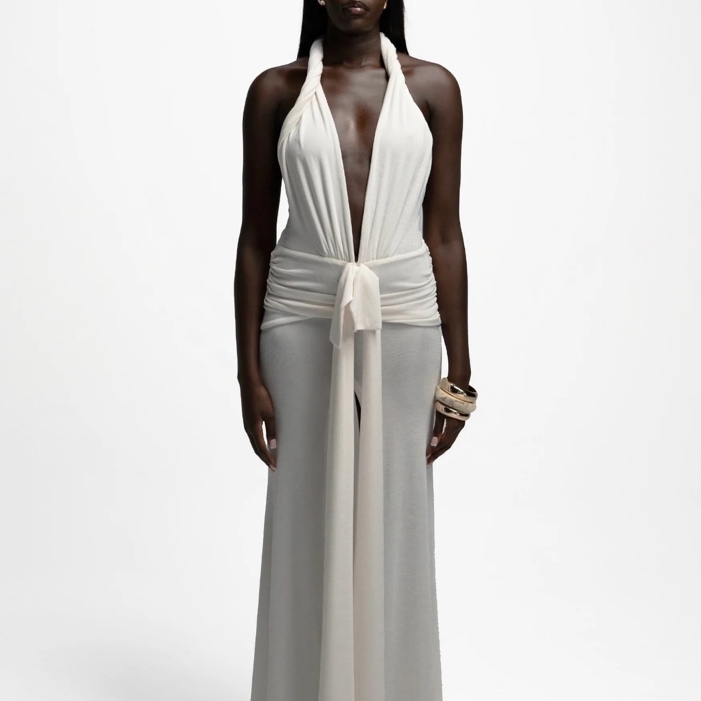 5enses CAIO Dress PEARL WHITE